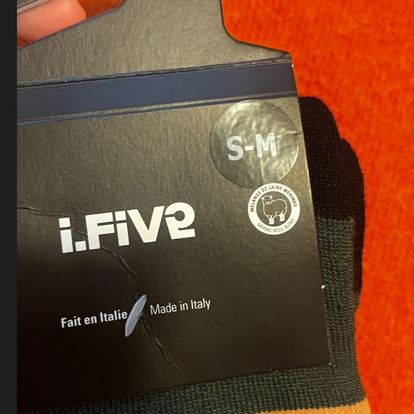 Green jacquard Xmas tree merino wool blend thermal socks made in Italy NWT - Picture 3 of 8